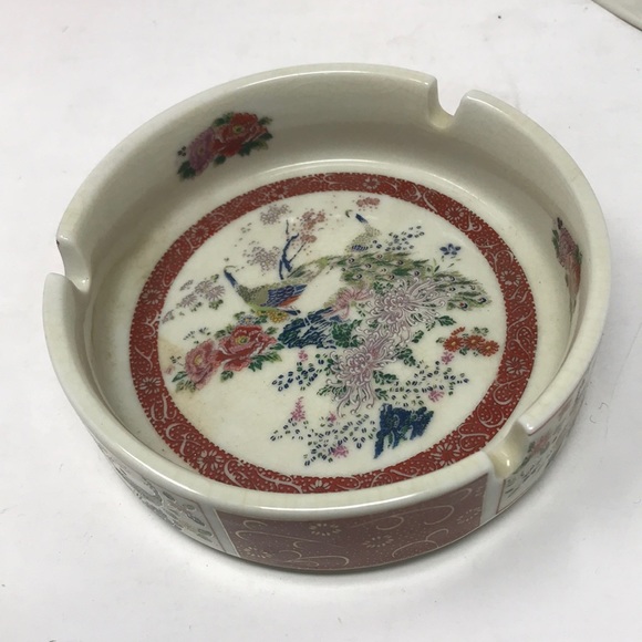 Satsuma ginger jar, plate and ash tray - Picture 4 of 8